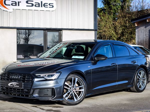 Audi A6 Saloon, Diesel Hybrid, 2019, Grey