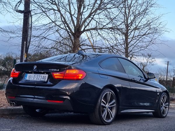 BMW 4-Series Coupe, Diesel, 2016, Black