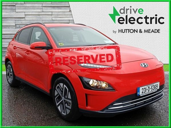 Hyundai KONA SUV, Electric, 2023, Red