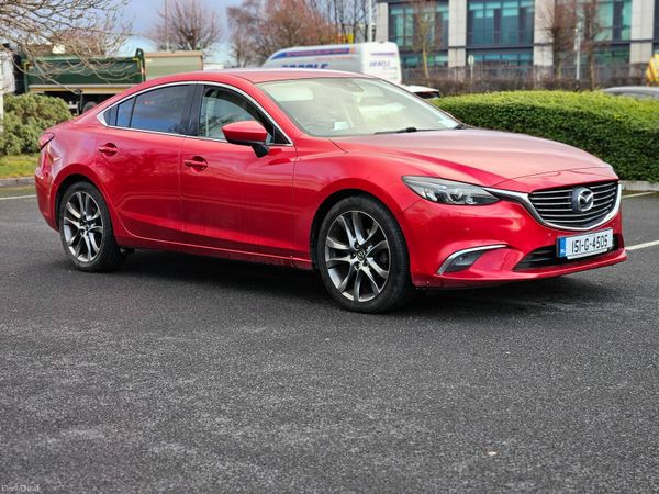 Mazda Mazda6 Saloon, Diesel, 2015, Red