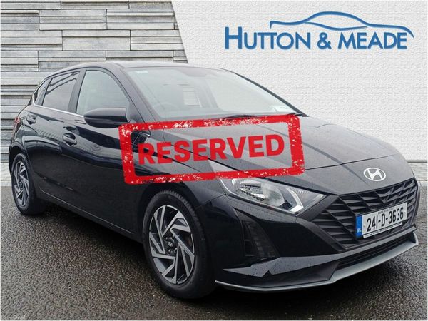 Hyundai i20 Hatchback, Petrol, 2024, Black
