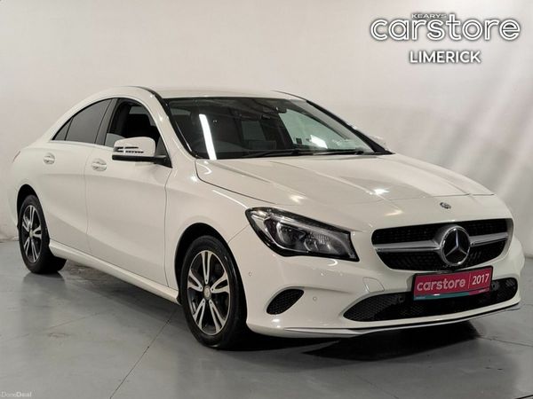 Mercedes-Benz CLA Coupe, Petrol, 2017, White