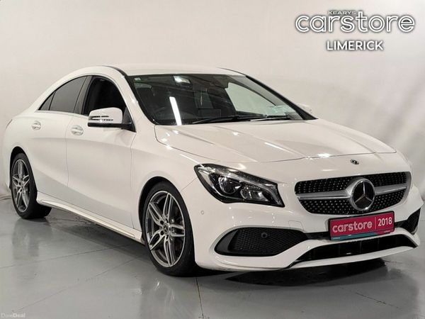 Mercedes-Benz CLA Saloon, Petrol, 2018, White