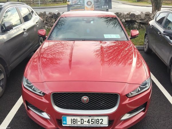 Jaguar XE Saloon, Diesel, 2018, Red