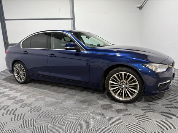 BMW 3-Series Saloon, Diesel, 2016, Blue