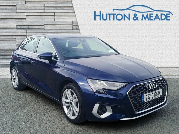 Audi A3 Hatchback, Petrol, 2022, Blue