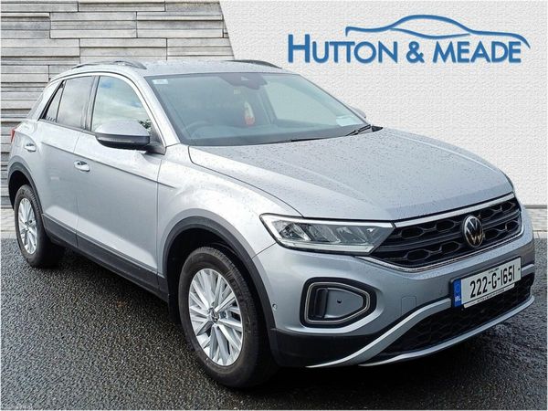 Volkswagen T-Roc SUV, Petrol, 2022, Silver