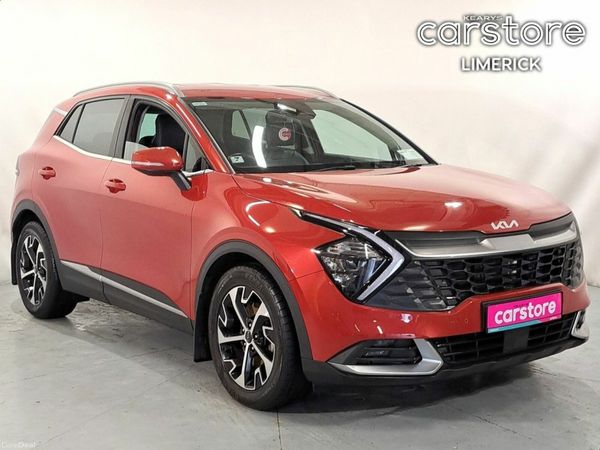 Kia Sportage SUV, Diesel Hybrid, 2022, Red
