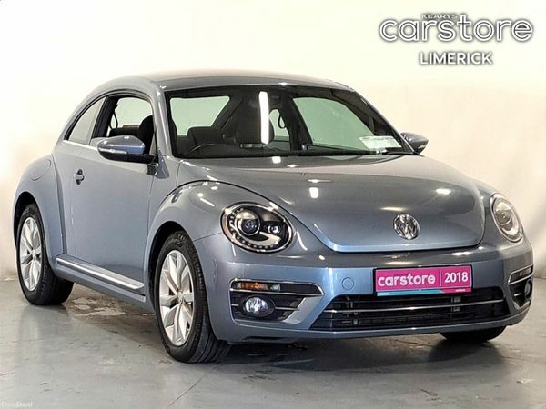 Volkswagen Beetle Hatchback, Petrol, 2018, Blue