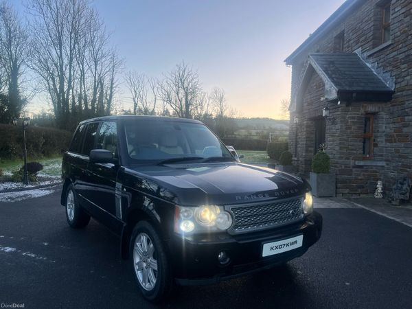 Land Rover Range Rover SUV, Diesel, 2007, Black