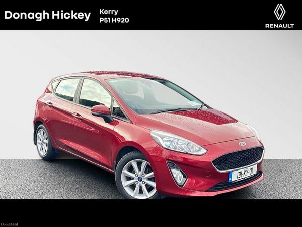 Ford Fiesta Hatchback, Petrol, 2019, Red