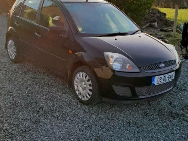 Ford Fiesta Hatchback, Diesel, 2008, Black