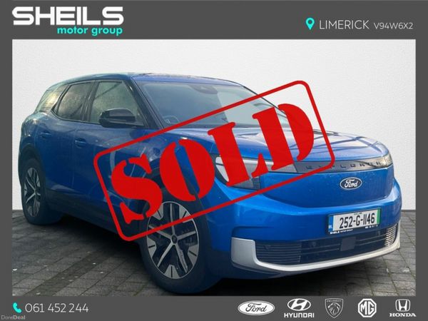 Ford Explorer MPV, Electric, 2025, Blue