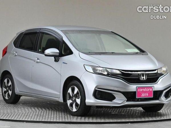 Honda Fit Hatchback, Petrol Hybrid, 2019, Silver