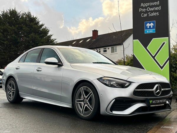 Mercedes-Benz C-Class Saloon, Diesel Hybrid, 2023, Grey