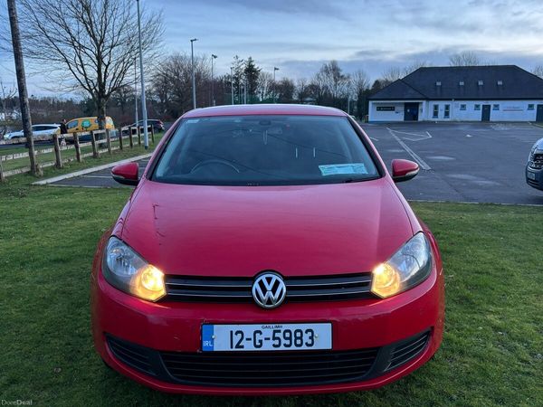 Volkswagen Golf Hatchback, Diesel, 2012, Red