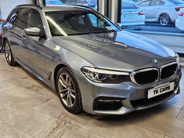 BMW 5-Series Estate, Diesel, 2018, Blue