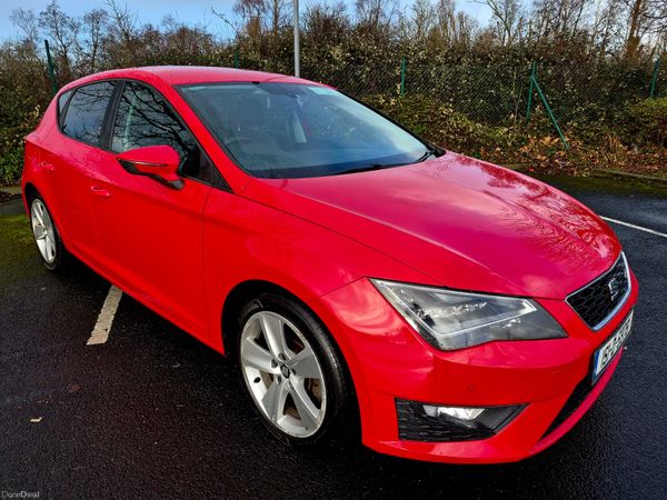 SEAT Leon Hatchback, Diesel, 2015, Red