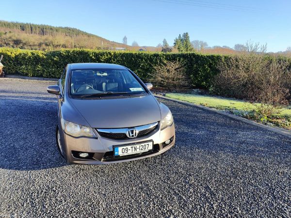 Honda Civic Saloon, Petrol Hybrid, 2009, Silver