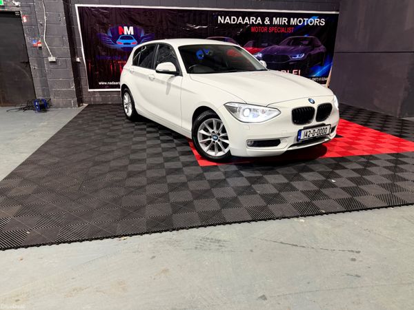 BMW 1-Series Hatchback, Petrol, 2014, White