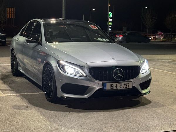 Mercedes-Benz C-Class Saloon, Diesel, 2015, Silver