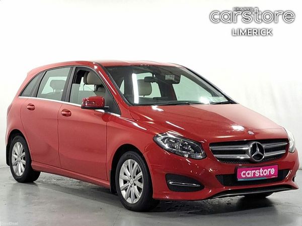 Mercedes-Benz B-Class SUV, Diesel, 2017, Red