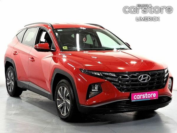Hyundai Tucson SUV, Petrol Hybrid, 2021, Red