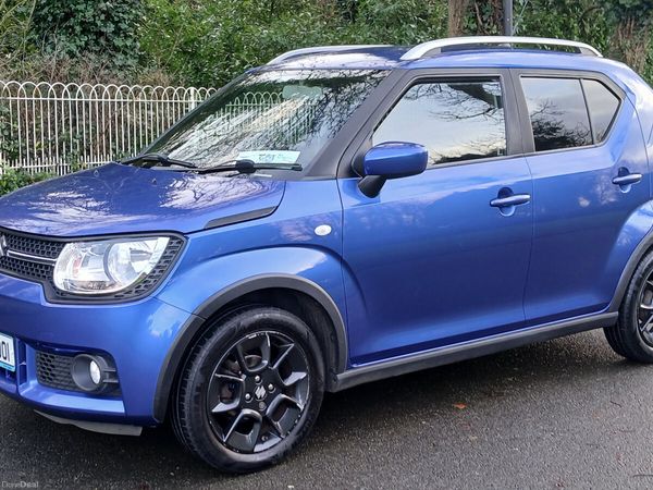 Suzuki Ignis Hatchback, Petrol, 2017, Blue