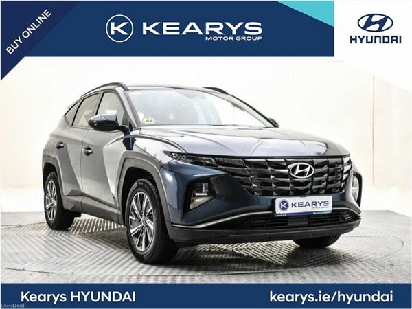 Hyundai Tucson SUV, Petrol Hybrid, 2021, Blue