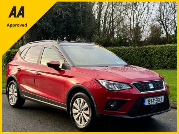 SEAT Arona SUV, Petrol, 2019, Red