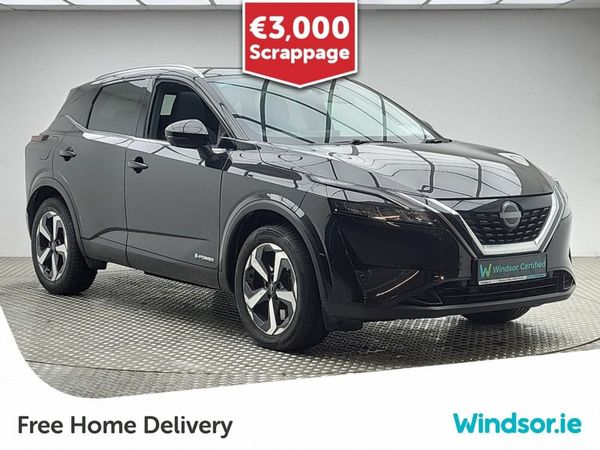 Nissan Qashqai MPV, Petrol, 2023, Black