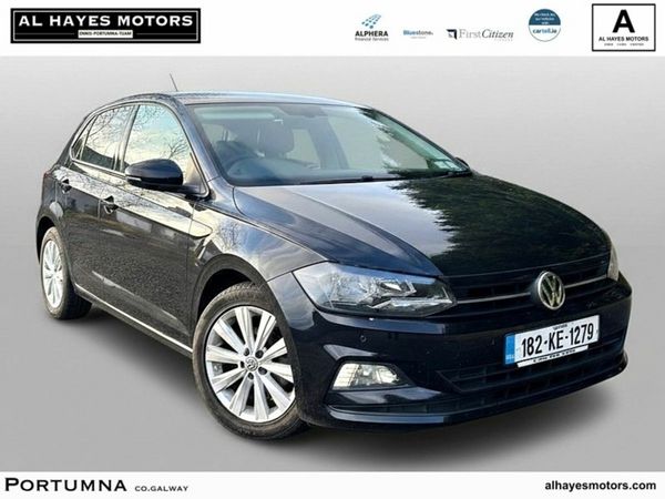 Volkswagen Polo Hatchback, Petrol, 2018, Black