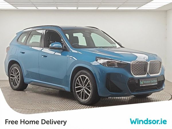 BMW iX1 SUV, Electric, 2024, Blue