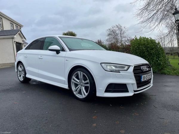 Audi A3 Saloon, Diesel, 2018, White