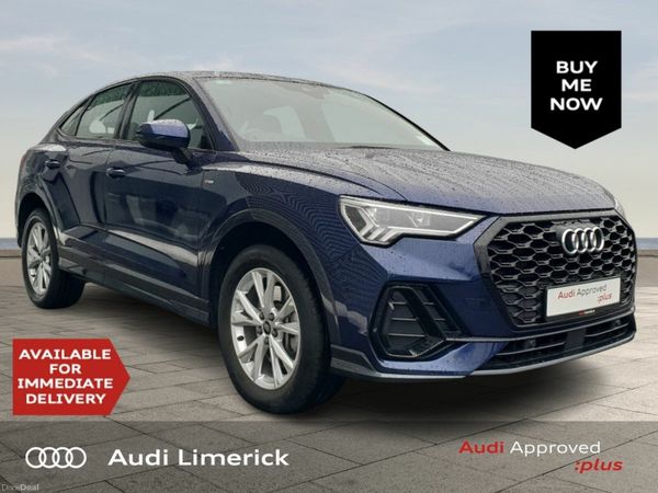 Audi Q3 SUV, Petrol Plug-in Hybrid, 2024, Blue
