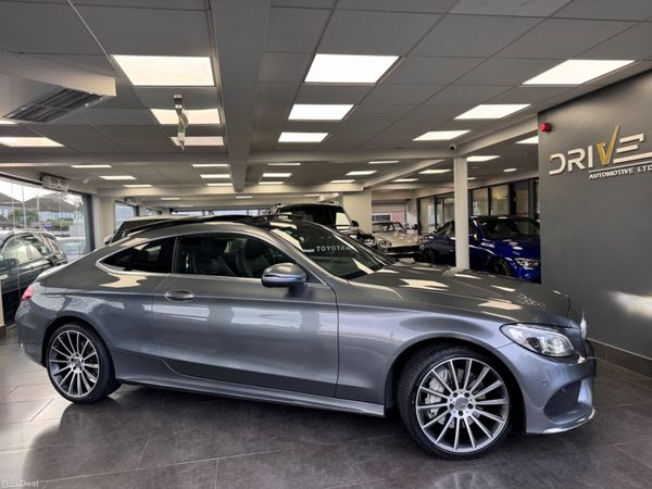 Mercedes-Benz C-Class Coupe, Diesel, 2016, Grey