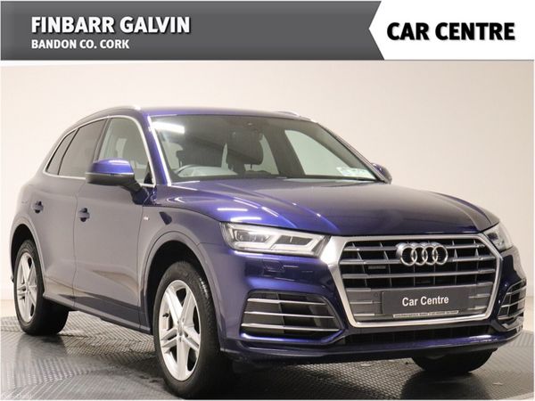Audi Q5 SUV, Petrol Plug-in Hybrid, 2021, Blue