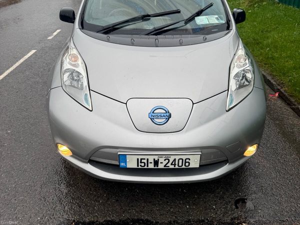 Nissan Leaf Hatchback, Electric, 2015, Silver