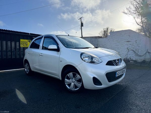 Nissan March Hatchback, Petrol, 2014, White