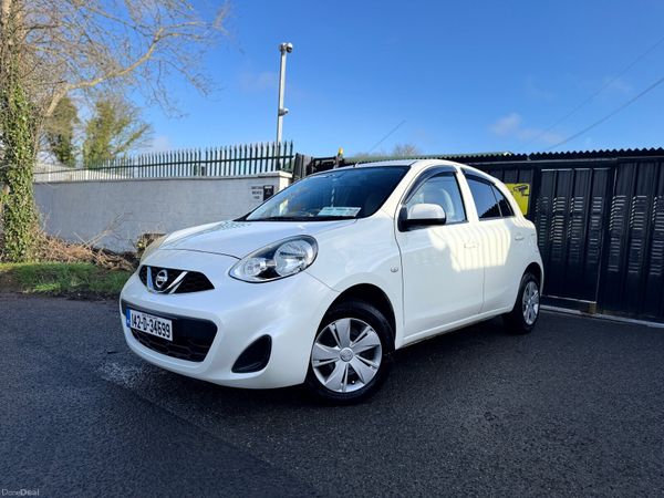 Nissan March Hatchback, Petrol, 2014, White
