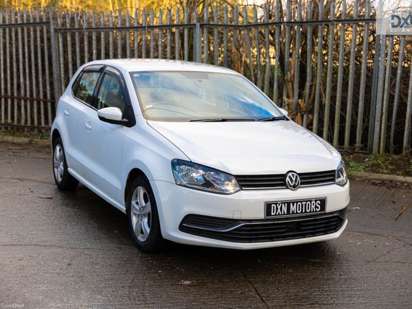 Volkswagen Polo Hatchback, Petrol, 2014, White