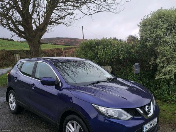 Nissan Qashqai Hatchback, Petrol, 2014, Blue