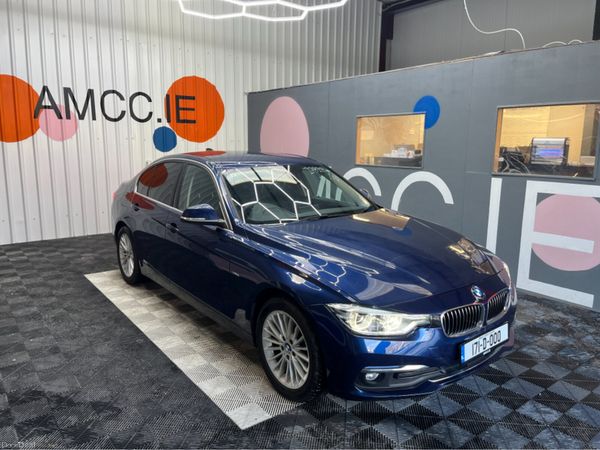 BMW 3-Series Saloon, Diesel, 2017, Blue