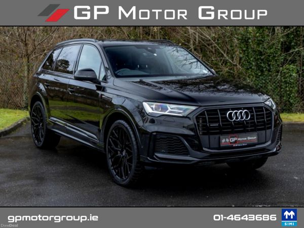 Audi Q7 SUV, Petrol Plug-in Hybrid, 2023, Black