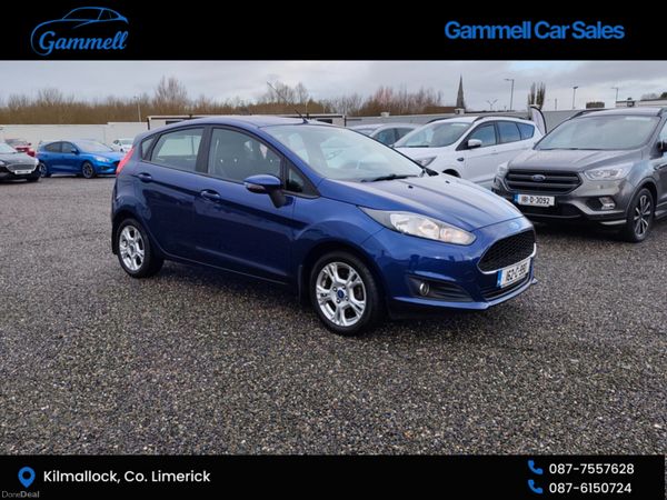 Ford Fiesta Hatchback, Petrol, 2016, Blue