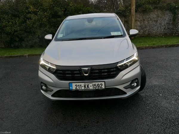 Dacia Sandero Hatchback, Petrol Gas, 2021, Grey