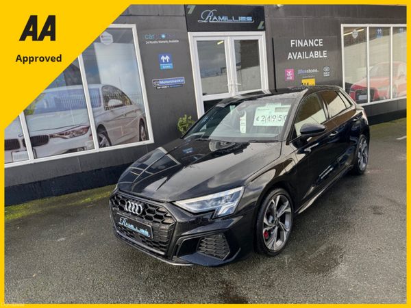 Audi A3 Hatchback, Petrol Hybrid, 2021, Black