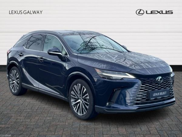 Lexus RX450H+ SUV, Petrol Plug-in Hybrid, 2024, Blue