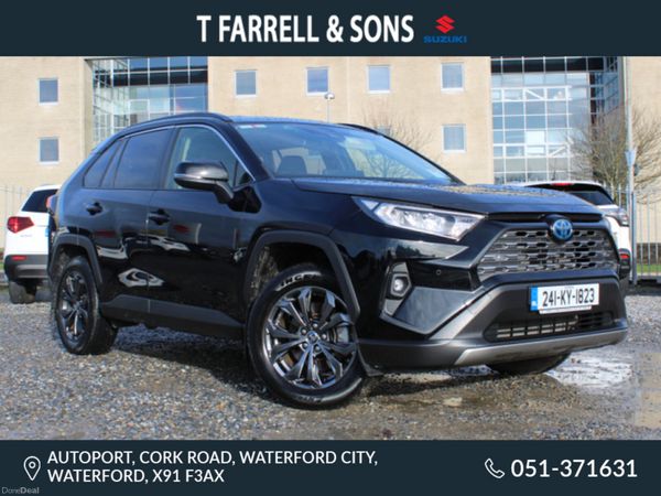 Toyota RAV4 SUV, Petrol Hybrid, 2024, Black