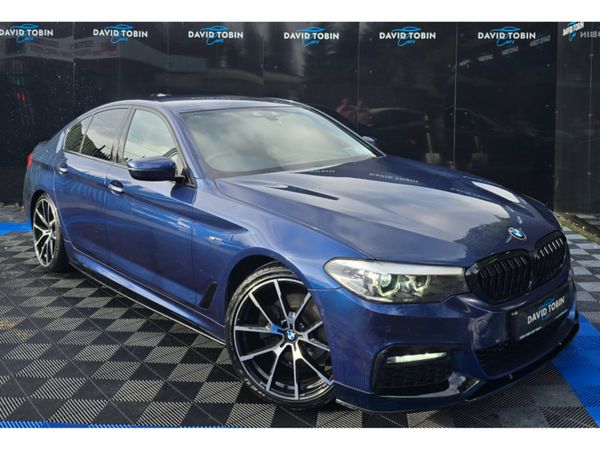BMW 5-Series Saloon, Diesel, 2017, Blue